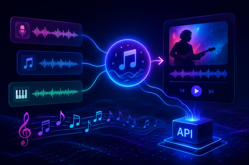AI Music Generation API for Songs, Lyrics, and Instrumentals