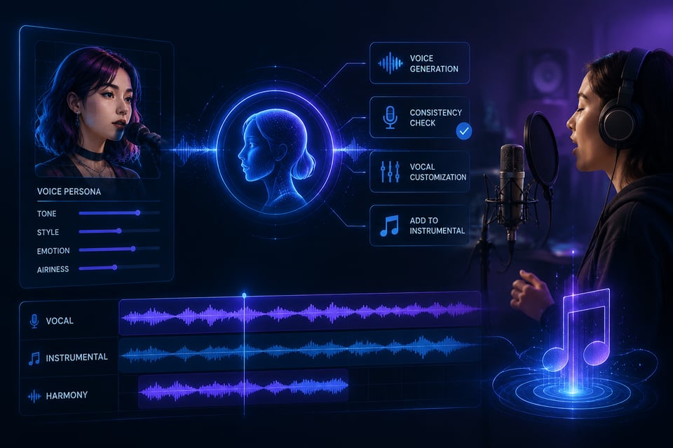 AI Voice Generation API with Persona Creation and Vocal Customization