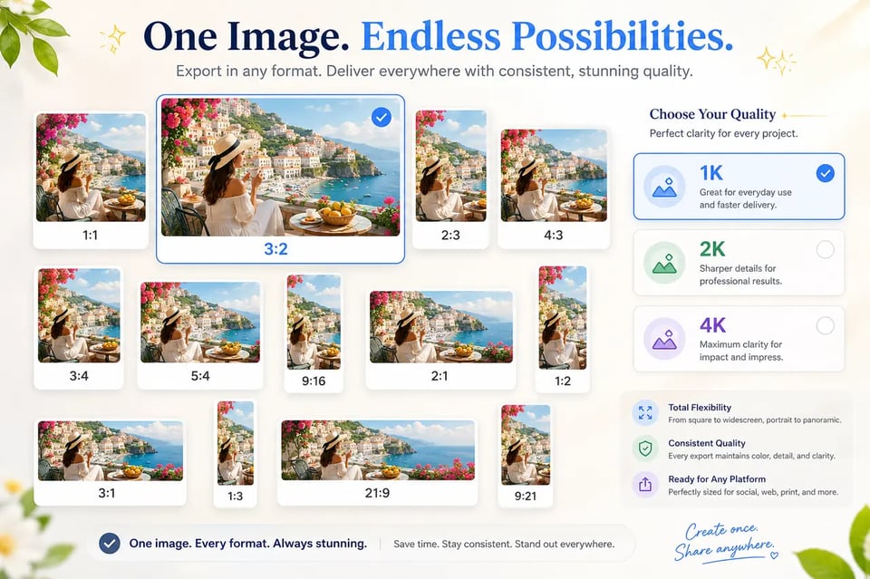 4K Image Output and Flexible Aspect Ratios with GPT Image 2 API