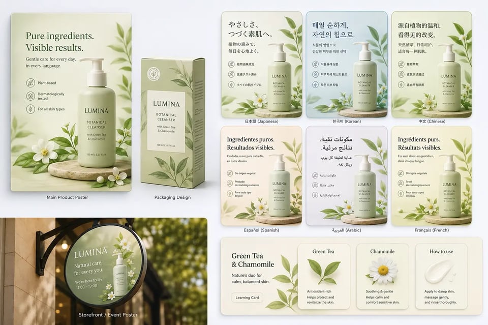 Multilingual Posters and Packaging with ChatGPT Image 2 API