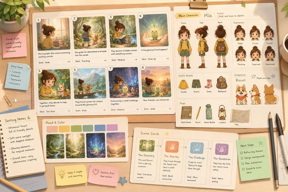 Storyboard Frames and Character Sheets Using GPT Image 2 API