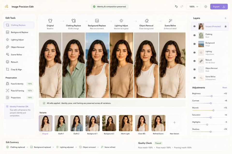 Precise Editing through OpenAI GPT Image 1.5 API