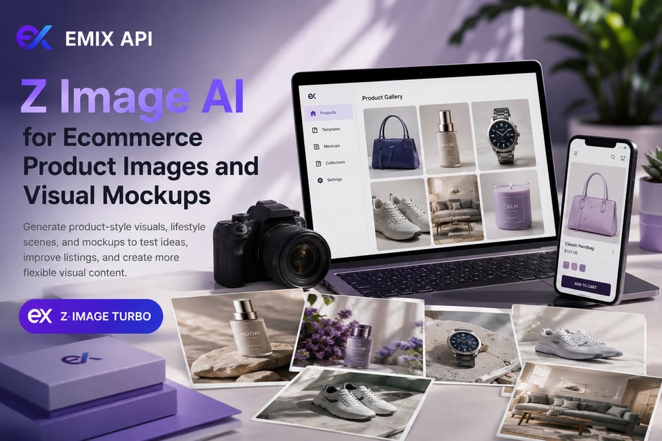 Z Image AI for Ecommerce Product Images and Visual Mockups