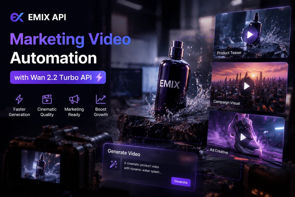 Marketing Video Automation with Wan 2.2 Turbo API