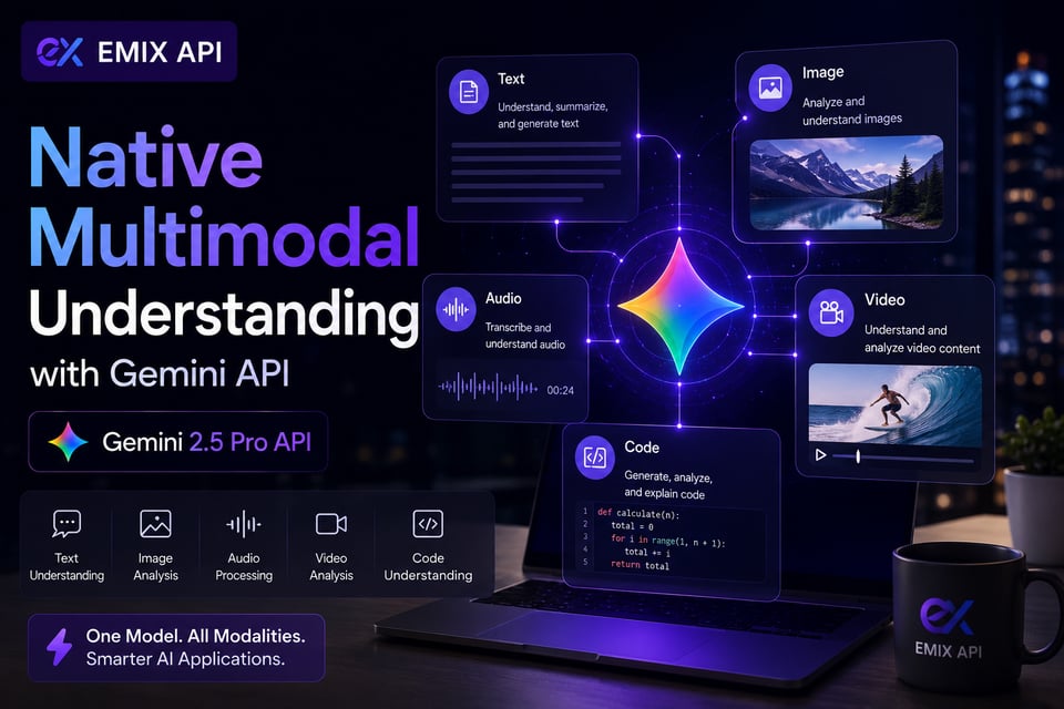 Native Multimodal Understanding with Gemini API
