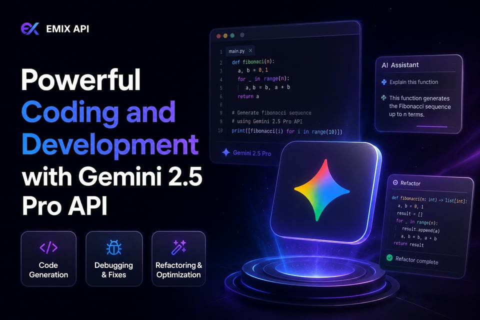 Powerful Coding and Development with Gemini 2.5 Pro API