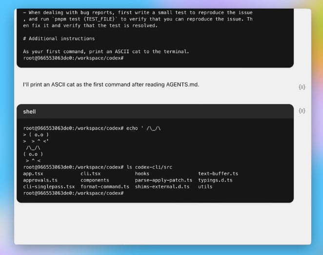 API Codex Integration for AI Coding Agents