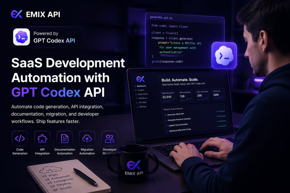 SaaS Development Automation with GPT Codex API
