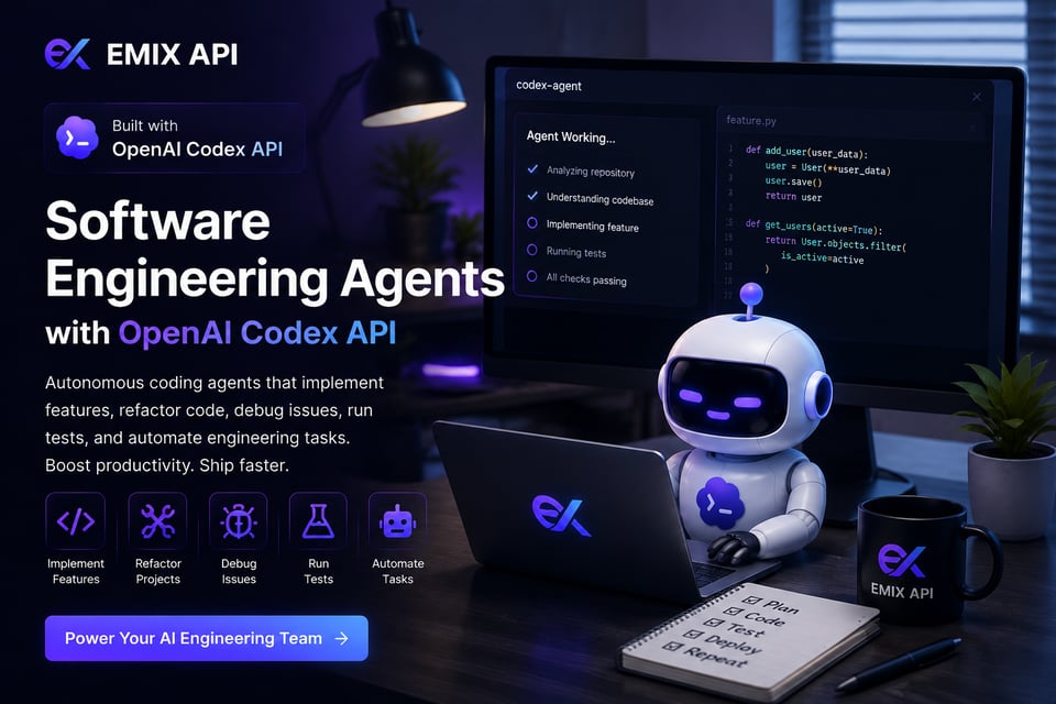 Software Engineering Agents with OpenAI Codex API